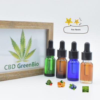 طلایی 10 میلی لیتر روغن CBD تمام طیف 5٪ - 30٪ کمک به مراقبت از سلامت خواب