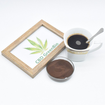 100 گرم پودر قهوه طبیعی CBD مواد مغذی با طیف کامل