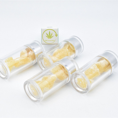 موم ایزوله CBD استخراج شده از گیاهان کنف 80% 95% برای کشیدن سیگار