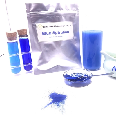 پیگمنت آبی طبیعی اسپیرولینا فیکوسیانین E6 E18 E25 ISO HACCP