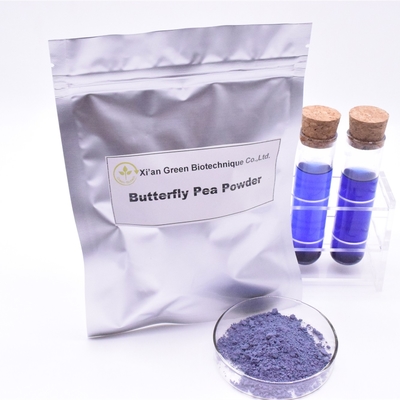 پودر گل نخود پروانه ای HACCP 100% خالص رنگ خوراکی نخود پروانه ای