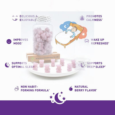 ویتامین خواب خرس صمغی برای بزرگسالان کیفیت خواب را بهبود می بخشد