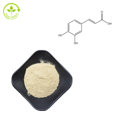 عصاره های گیاهی طبیعی درجه آرایشی و بهداشتی پودر اسید کافئیک 99% CAS 331-39-5