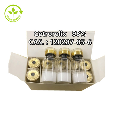 بسته بندی بطری سلین 10 میلی گرم / بطری Cetrorelix 98% Powder Cas 120287-85-6
