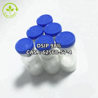 98% Dsip Cas 62568-57-4 10 میلی گرم/بطری پپتید القا کننده خواب دلتا