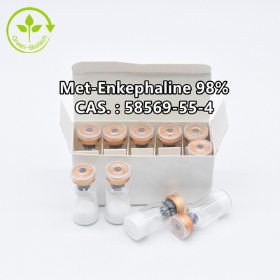 پودر نمک مت-انکفالین استات با خلوص بالا 98% 58569-55-4