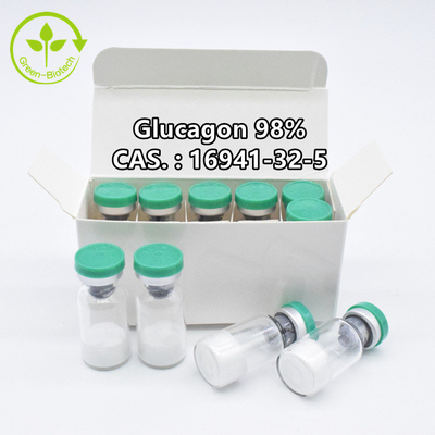 پودر گلوکاگون با خلوص بالا 98% Cas 16941-32-5