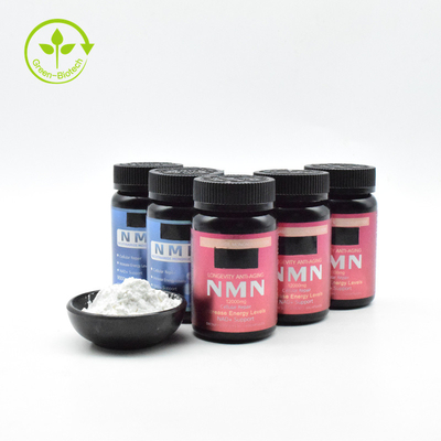 پودر NMN عمده فروشی NMN کپسول ضد پیری نیکوتین آمید مونونوکلئوتید NMN پودر 99% مکمل های بهداشتی