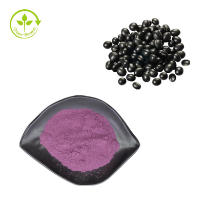 گیاهان طبیعی پوست لوبیا سیاه استخراج پودر 25٪ آنتوسیانیدین