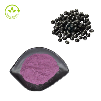گیاهان طبیعی پوست لوبیا سیاه استخراج پودر 25٪ آنتوسیانیدین