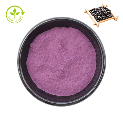 عصاره گیاهی طبیعی پوست لوبیا سیاه 1% تا 25% پودر آنتوسیانین