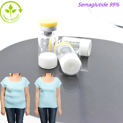99.9٪ درجه تزریق خالص  Semaglutide برای بدن سازی