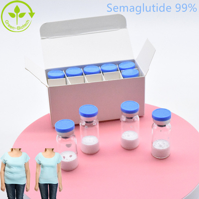 پاکیزگی با کیفیت بالا 98%  Semaglutide پودر پپتید GLP-1