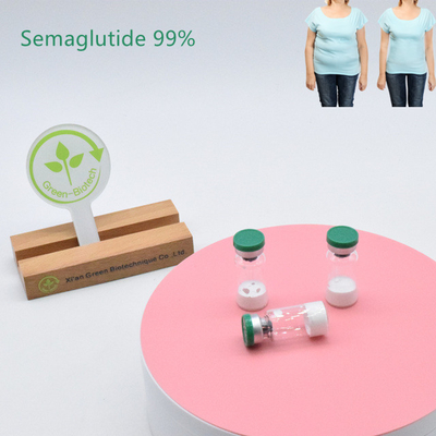 کمترین قیمت خالصیت بالا 98٪  سفید Semaglutide برای کاهش وزن
