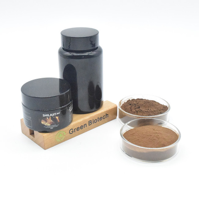 عرضه خالص Shilajit استخراج پودر اسید فولویک 30٪ 50٪ قیمت بازار
