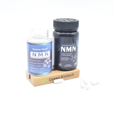 مواد غذایی کیفیت بالا NMN Nicotinamide Mononucleotide پودر کپسول ضد پیری
