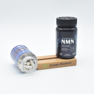 قیمت عمده خالص 99٪ NMN Nicotinamide Mononucleotide پودر کپسول های ضد پیری