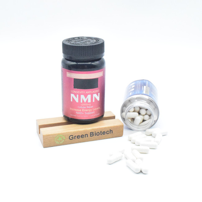 مکمل های مراقبت های بهداشتی برچسب خصوصی NMN Nicotinamide Mononucleotide Powder Capsules