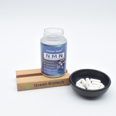 99٪ خالص NMN Nicotinamide Mononucleotide پودر کپسول های ضد پیری