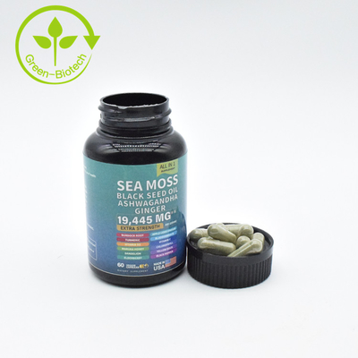 نمونه مکمل مراقبت های بهداشتی Ashwagandha And Sea Moss Capsules
