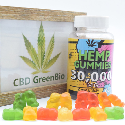 آدامس خواب CBD با طیف وسیع 220 گرم در هر بطری انرژی را افزایش می دهد