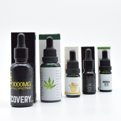 OEM ODM با طیف وسیع CBD Oil THC Free for Healthy Care 500mg 1000mg