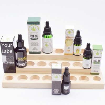 OEM ODM CBD Tincture Oil 500mg 1000mg 5%-30% تسکین دهنده درد