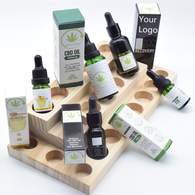 OEM ODM CBD Tincture Oil 500mg 1000mg 5%-30% تسکین دهنده درد