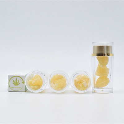 بطری شیشه ای CBD موم فرو ریختن Dabbing Pure CBD فرو ریختن Organic