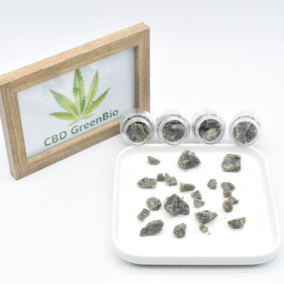 Smoke Dab CBD موم فرو ریختن 10 گرم در هر بطری THC رایگان در دسترس زیستی بالا