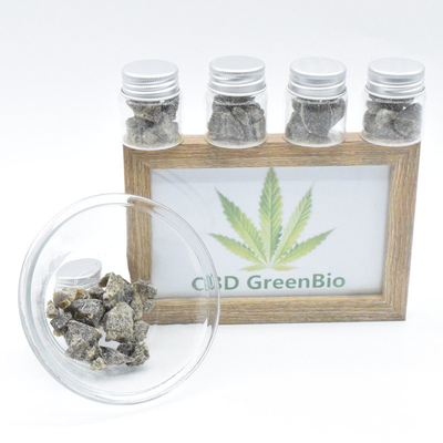 Smoke Dab CBD موم فرو ریختن 10 گرم در هر بطری THC رایگان در دسترس زیستی بالا
