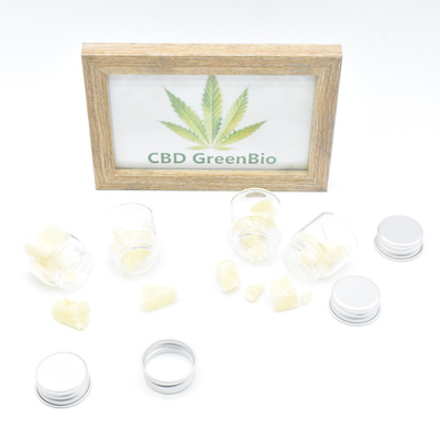استخراج گل کنف واکس خالص CBD 95% برای پاکسازی HPLC تست شده است