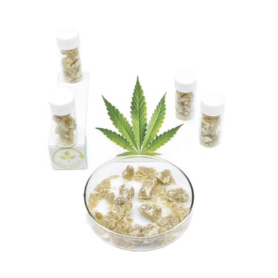 بطری شیشه ای خالص Cbd فرو ریختن ارگانیک موم کنف کاهش استرس