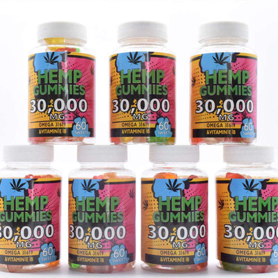 GMP  CBD Gummy 25mg Release Pain Food Grade 60 Gummies در هر بطری
